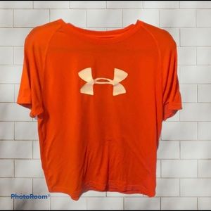 UNDER ARMOUR, orange, youth XL